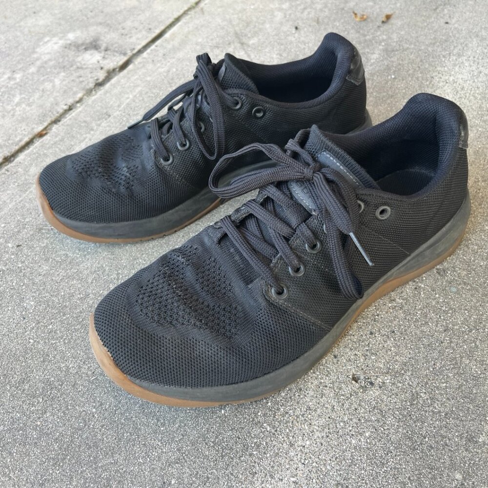Goruck Men's Ballistic Trainers 8.5 Black with Gum soles